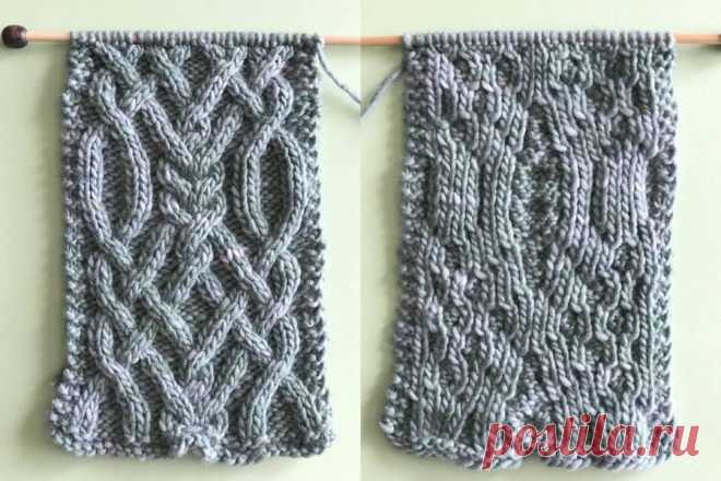 Fancy Celtic Cable Knitting Pattern - Studio Knit