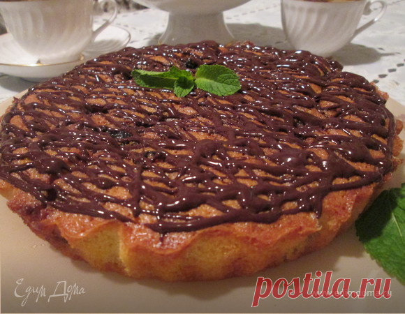 Шарлотка с черносливом по-итальянски