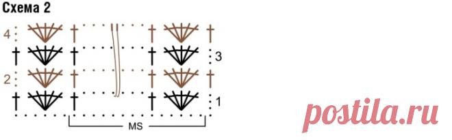 Scarf with lace stripes