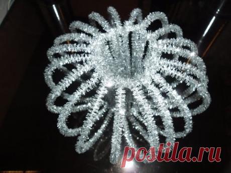 Верхушка для Новогодней ёлки из мишуры ФИКС ПРАЙС. DIY for the New Year