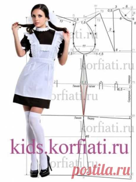 Выкройки платьев для девочек от А.Корфиати