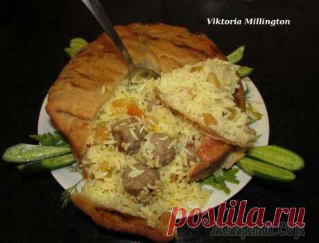 Плов с фрикадельками , по типу шах-плова (азиатская кухня )