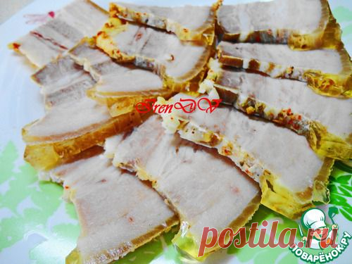 Грудинка в рукаве - кулинарный рецепт