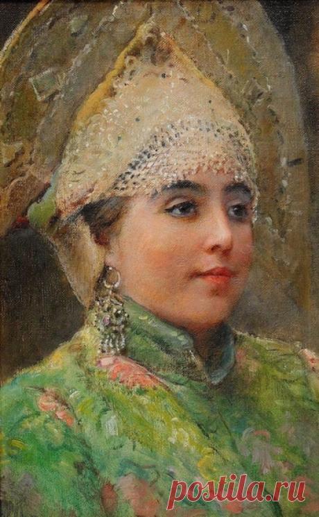 Ах, боярыня, красотою лепа, червлена губами, бровьми союзна... Чего еще не достает русской красавице? Перстней, ожерелий, браслетов? Всякие украшения нашивали русские женщины от крестьянки до царицы, украшая и без того прекрасный облик свой сережками, колечками, монистами и ожерельями. Но более других украшений с образом русской красавицы ассоциируются традиционные головные уборы. Носили их не просто так, да и не только по праздникам. Каждому убору было свое время и свое м...