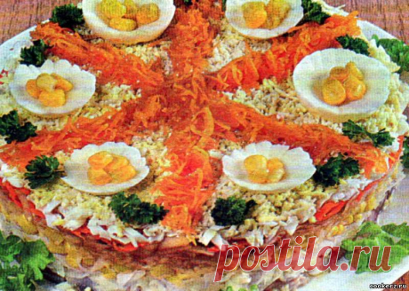Сельдь «Под фуфайкой».
