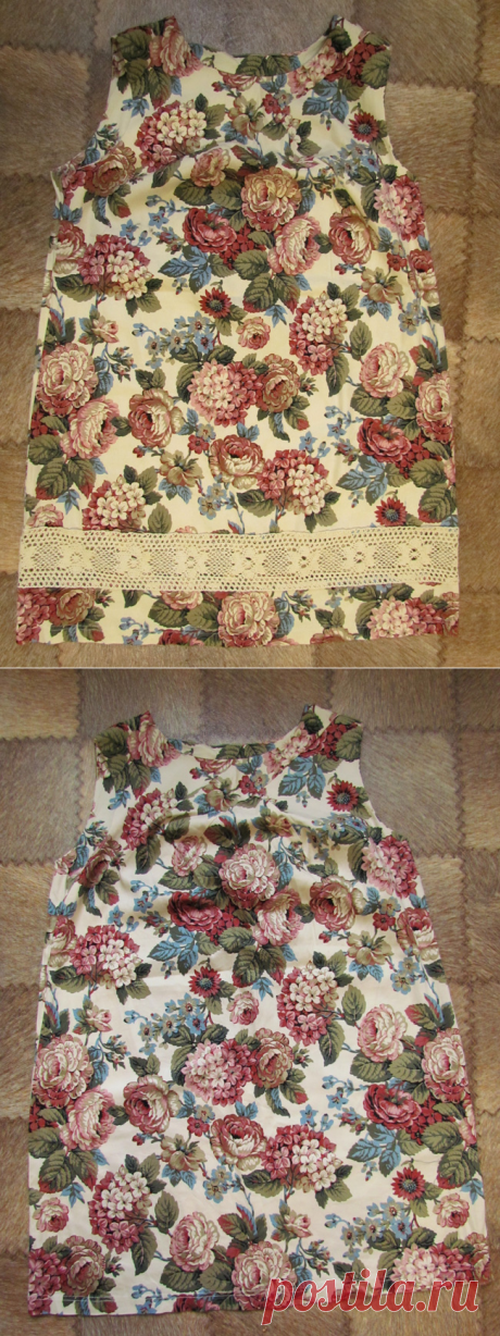 Как удлинить платье с помощью кружевной тесьмы — Мастер-классы на BurdaStyle.ru