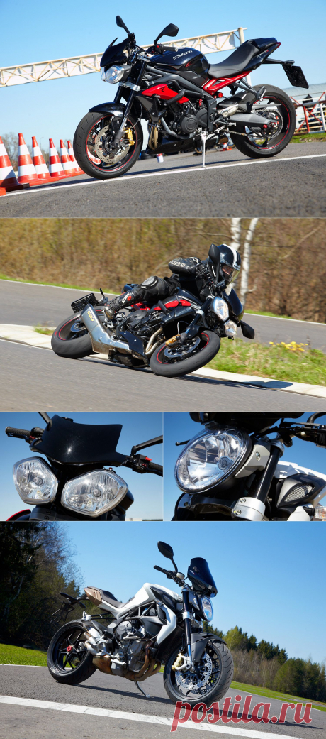 Bikers Life - Triumph Street Triple R и MV Agusta Brutale 675 EAS