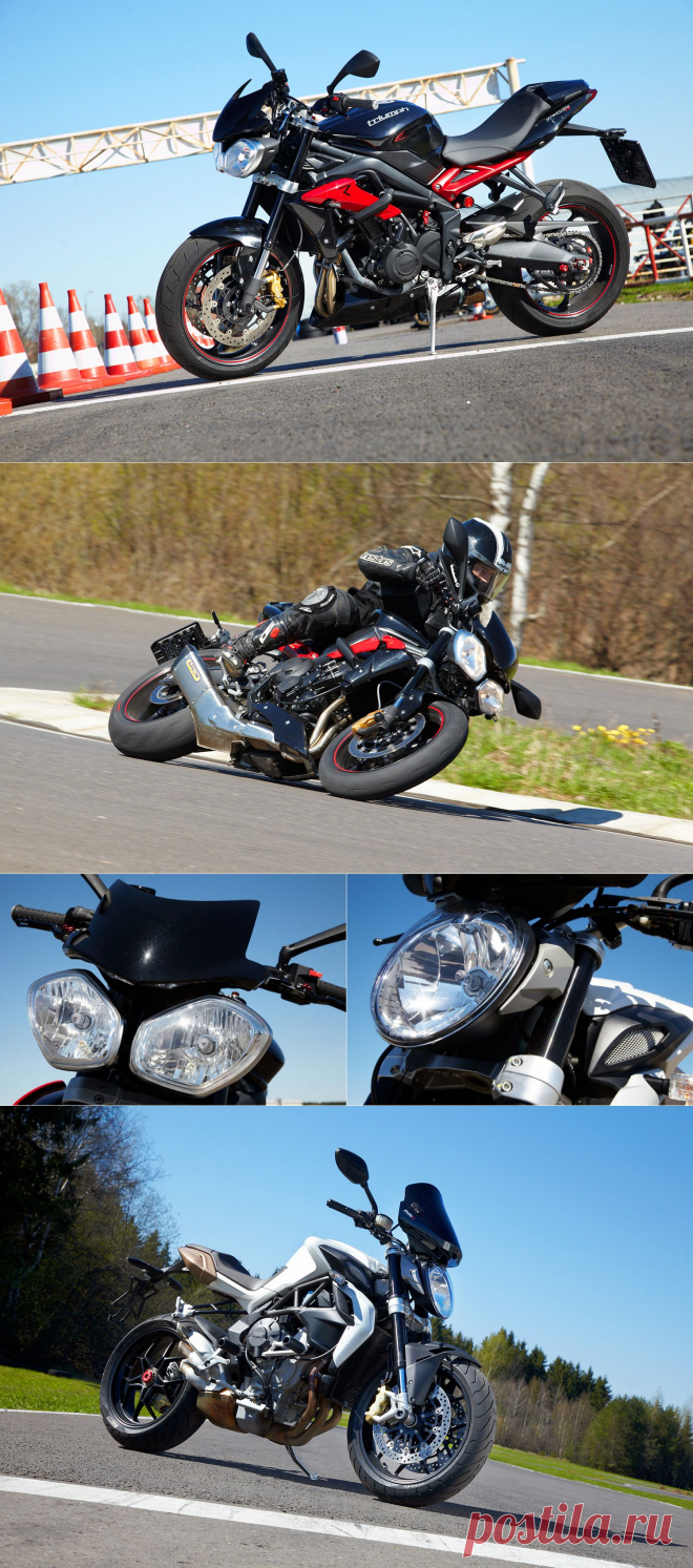 Bikers Life - Triumph Street Triple R и MV Agusta Brutale 675 EAS