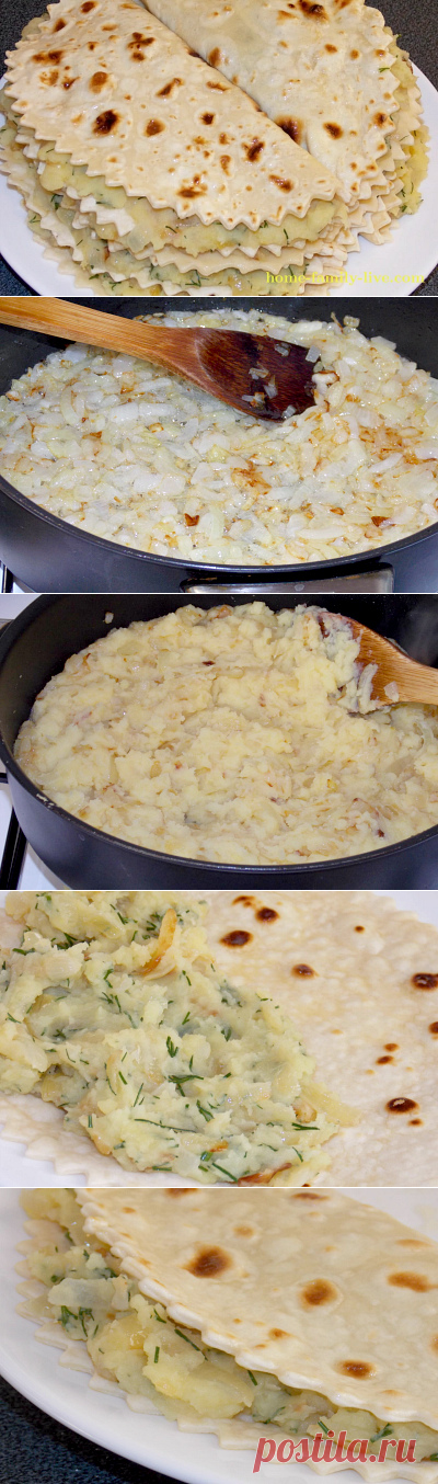 кыстыбай  лепешки с картофельной начинкой