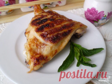 Шашлык из куриных бедер - пошаговый рецепт с фото на Повар.ру
