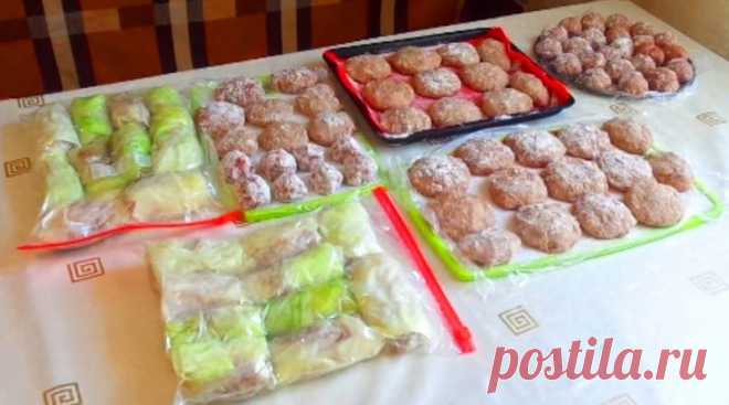 Заготовки всегда мне облегчают жизнь. Готовлю мясные полуфабрикаты сама… – В Курсе Жизни