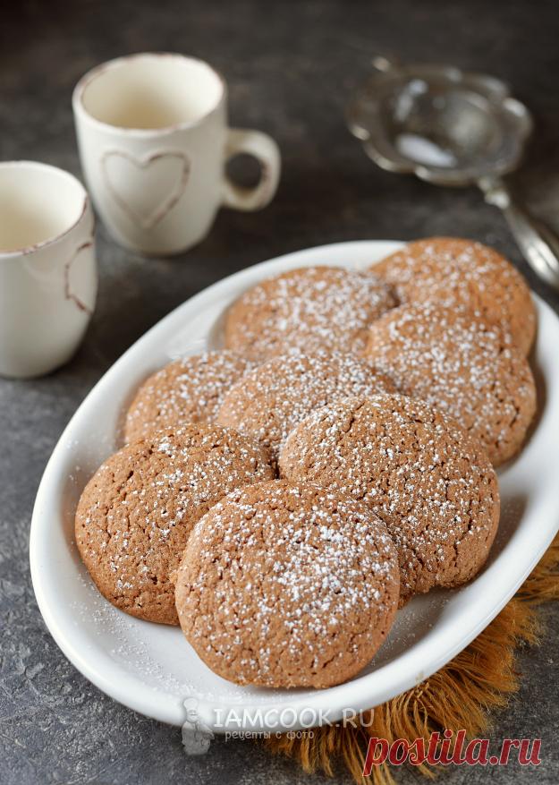 Шоколадное печенье с морской солью — рецепт с фото пошагово