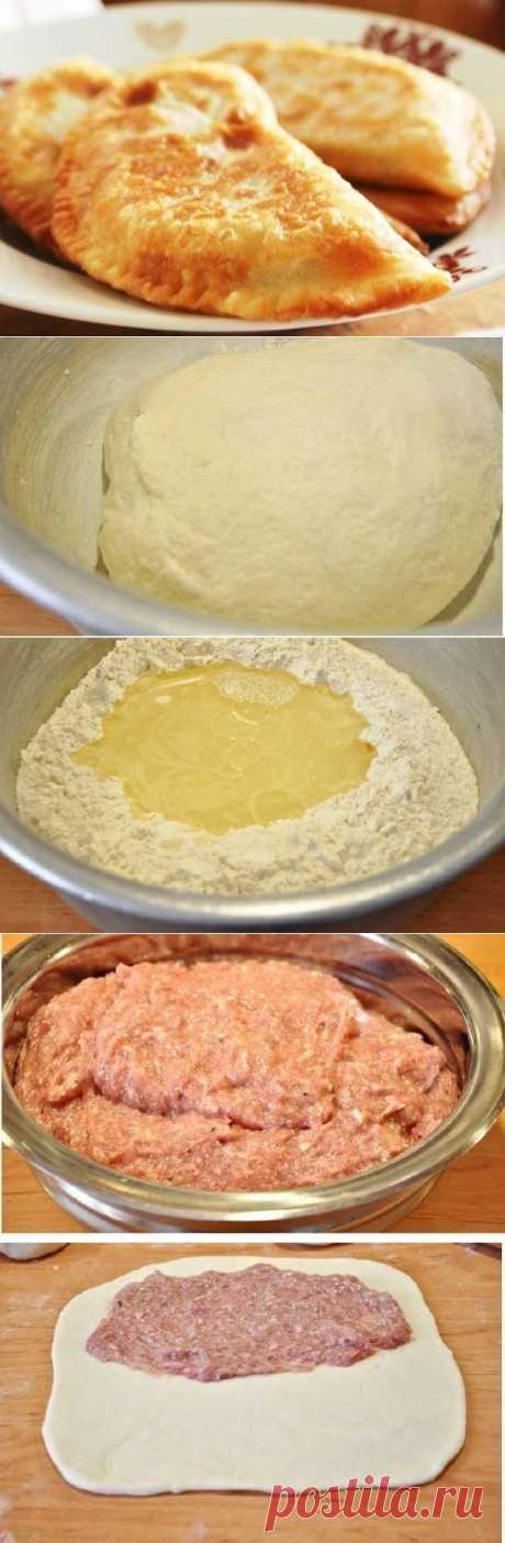 Как приготовить чебуреки с мясом - рецепт, ингридиенты и фотографии