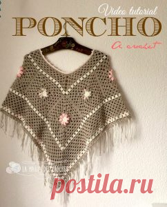 ПОНЧО КРЮЧКОМ.