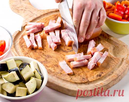 Печеные овощи с беконом по-Черкизовски / Простые рецепты