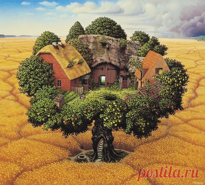 (1) Яцек Йерка (Jacek Yerka) - иллюстратор