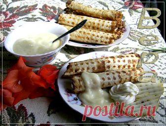 Вафли кружевные.