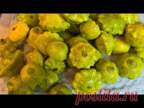 🔴 Хрустящие патиссоны на зиму👌/Простой и надежный рецепт/Очень вкусно🤤🤤🤤