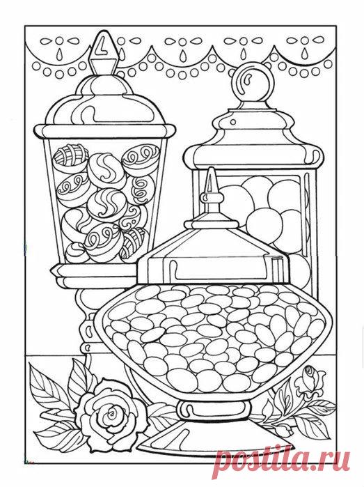 бесплатно раскраски на тему еда | Рисовака