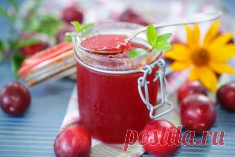 Варенье-пятиминутка из алычи без косточек — Домашняя кулинария