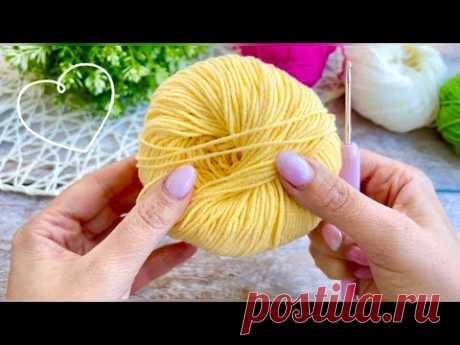 ЭТОТ бабушкин квадрат крючком ЕЩЕ НИКТО НЕ ПОКАЗЫВАЛ! HOW TO CROCHET BEAUTIFUL GRANNY SQUARE.
