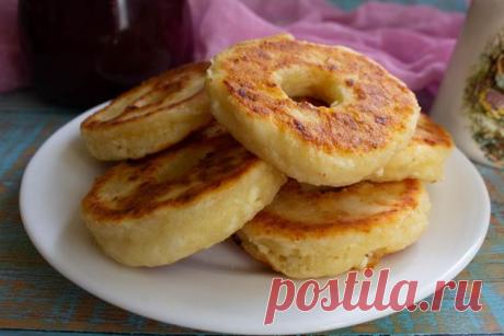 Творожные кольца на сковороде | Кухонный Сумбур Пульс Mail.ru