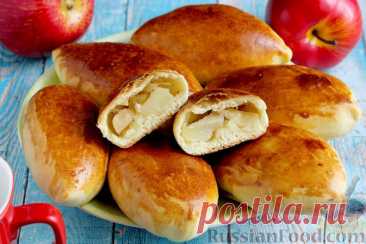 Рецепт: Пирожки с яблоками, из венского теста на RussianFood.com