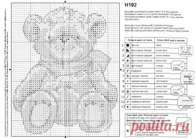 Схемы для вязания мишки ralph lauren (48 фото) » Покажем как сделать аппликации и поделки своими руками - Папикпро.КОМ