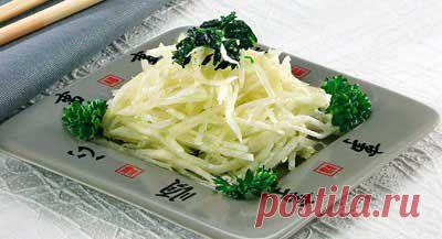 Белый редис в чесночном соусе. - Рецепты - Доставка пиццы, обедов, , питьевой воды домой и в офис, банкет, кейтеринг, организация мероприятий в Петербурге