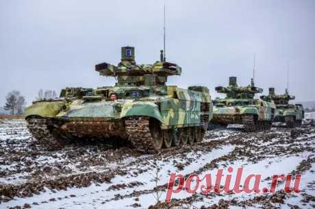 Боевые машины поддержки танков БМПТ наконец поступили в войска - Мир оружия - медиаплатформа МирТесен
