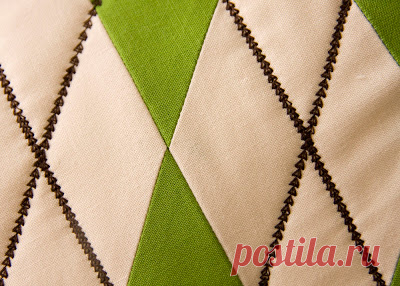 from the blue chair: pillows