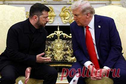 Зеленский и Трамп завершили общение с журналистами