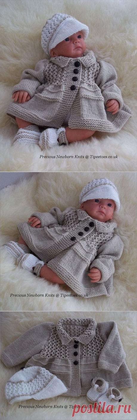 Instant Downloadable PDF Knitting Pattern by PreciousNewbornKnits