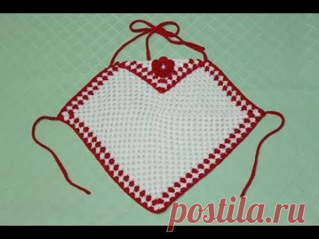 Летний топ на девочку из "бабушкиного квадрата" (любой размер).