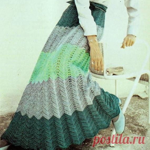 Ivelise Hand: Длинная Юбка На Точки Пульсации