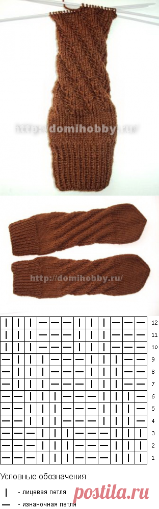 Носки со спиральной пяткой