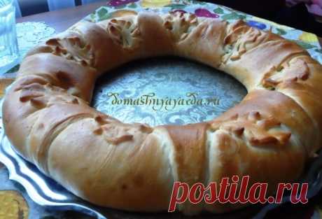 пирог с рыбой | Домашняя еда