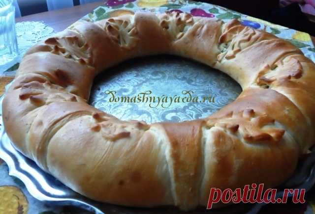 пирог с рыбой | Домашняя еда
