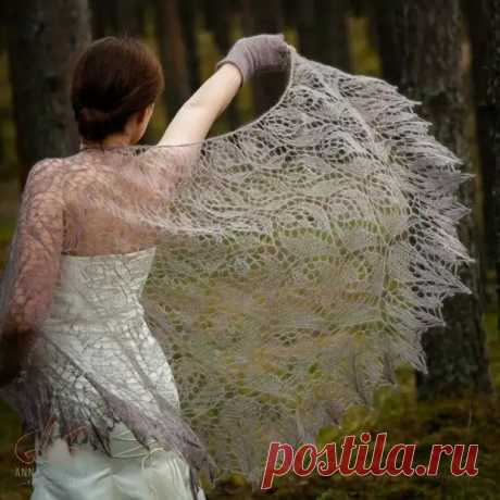 Говорите, что шаль - это устаревшая вещь для бабушек? - Сам себе мастер - Медиаплатформа МирТесен