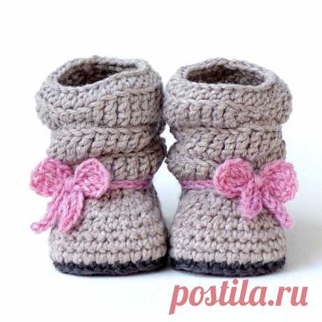 Вязание Pattern 217 Детские Slouch Boot Миа от TwoGirlsPatterns
