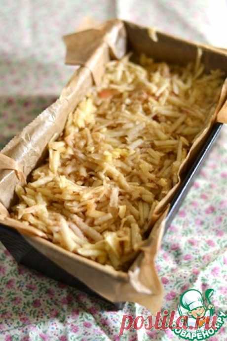 Яблочный пирог с корицей по-югославски