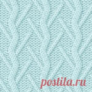 Узоры спицами со схемами