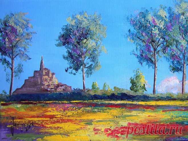 Буйство красок. Художник Jean Marc Janiaczyk