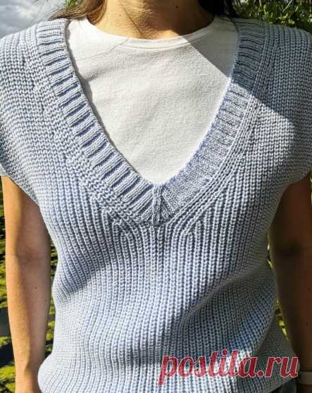 Жилет от https://www.instagram.com/nadeks_knit