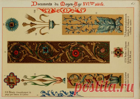 Fleurs d'après nature et fleurs ornementales : études de fleurs et feulliages avec diverses interprétations applicables à l'enluminure et à la décoration : Guillot, Ernest : Free Download, Borrow, and Streaming : Internet Archive