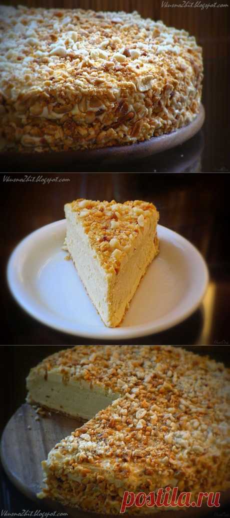 Вкусно жить не запретишь!: Арахисовый творожный торт
