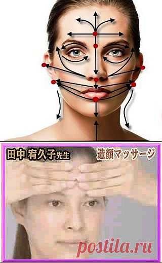 Японский Массаж лица - Стань на 10 лет моложе!
