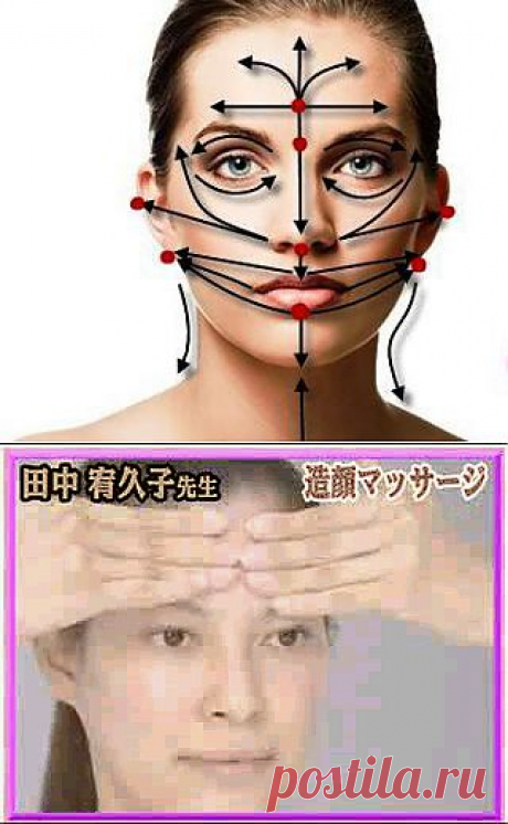 Японский Массаж лица - Стань на 10 лет моложе!