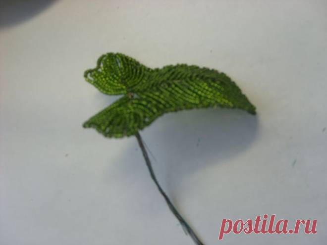 Лист Калы | biser.info - всё о бисере и бисерном творчестве