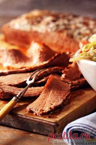 Рецепт: Говядина, тушенная с овощами (в медленноварке) на RussianFood.com
